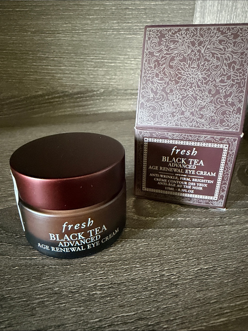 ❤️$10 NWT Fresh Black Tea Advanced Age Renewal Eye Cream 15ml